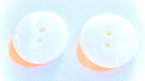 Mother of Pearl Buttons 3/4in 20mm 32L (White Qty 16)