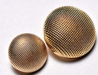 Gold Half Sphere Shank Buttons (11 Piece Set - Gold)